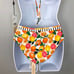 NEW NANETTE LEPORE Tutti Frutti Heartbreaker Swim Bikini Size 10