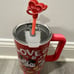 Disney Mickey & Minnie Mouse ‘I LOVE US’ PERFECT PAIR 40 Oz Drink Tumbler RARE