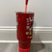 Disney Mickey & Minnie Mouse ‘I LOVE US’ PERFECT PAIR 40 Oz Drink Tumbler RARE
