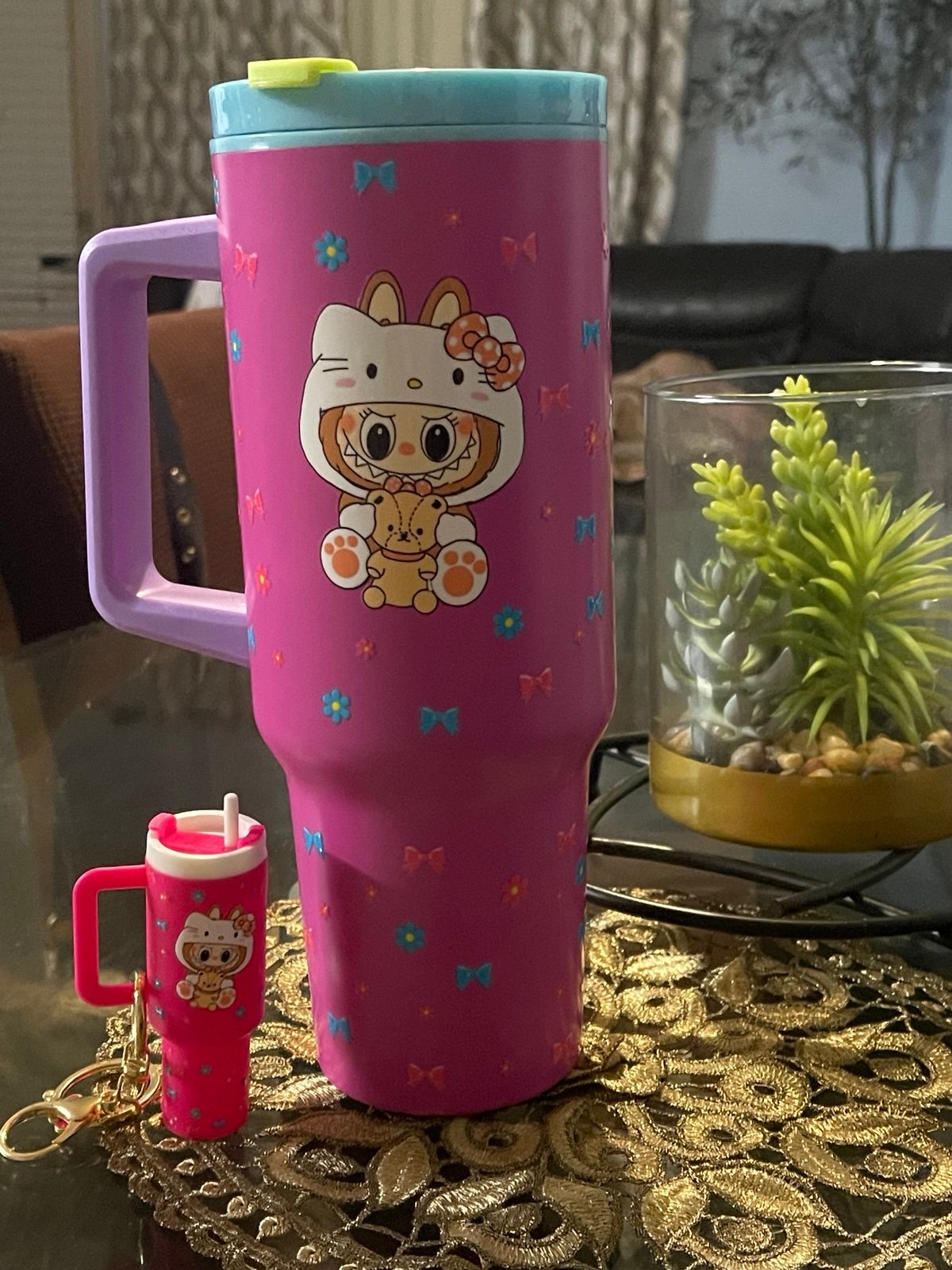 Tumbler 40oz and mini tumbler keychain