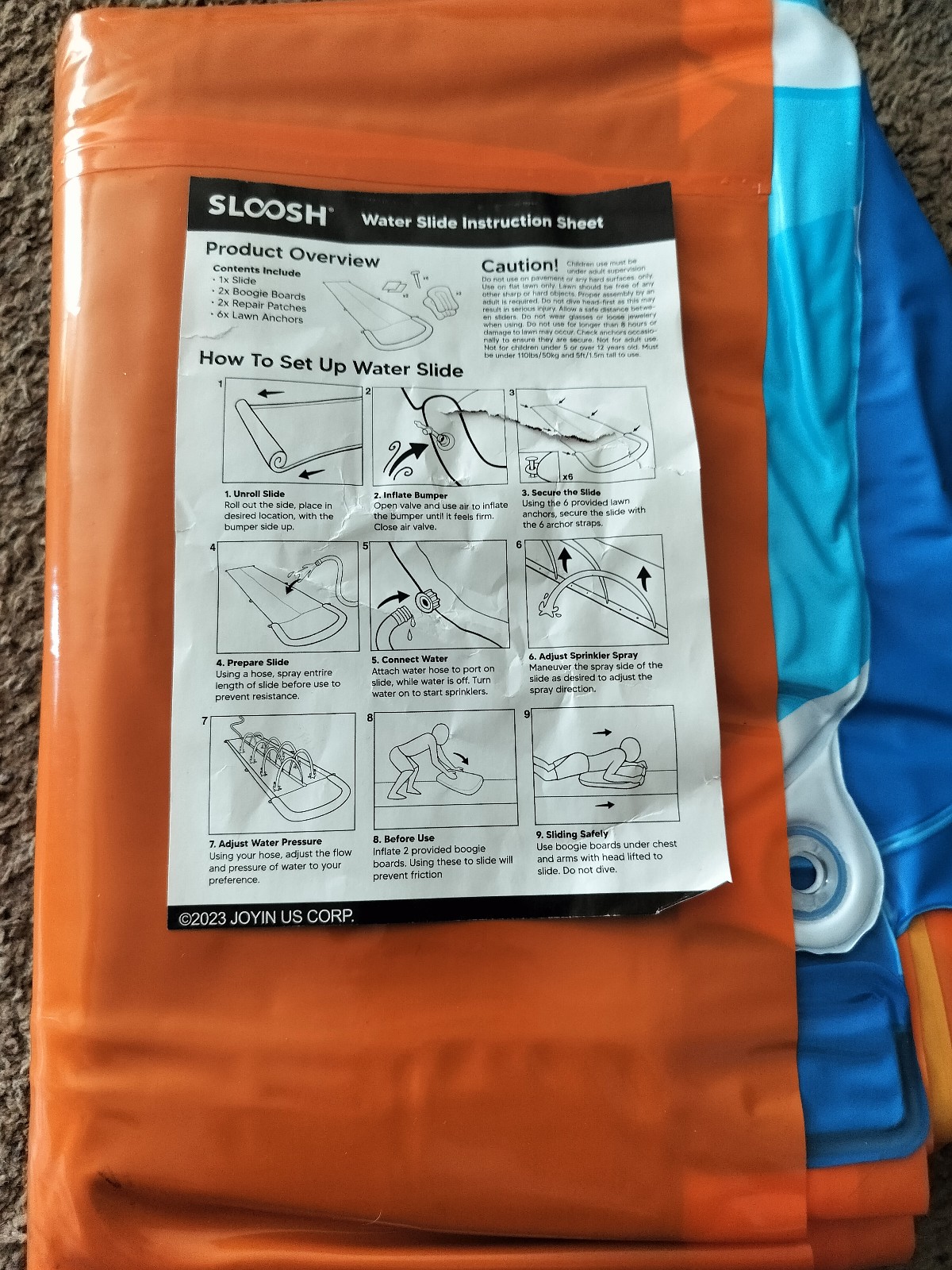 Sloosh Water Slide