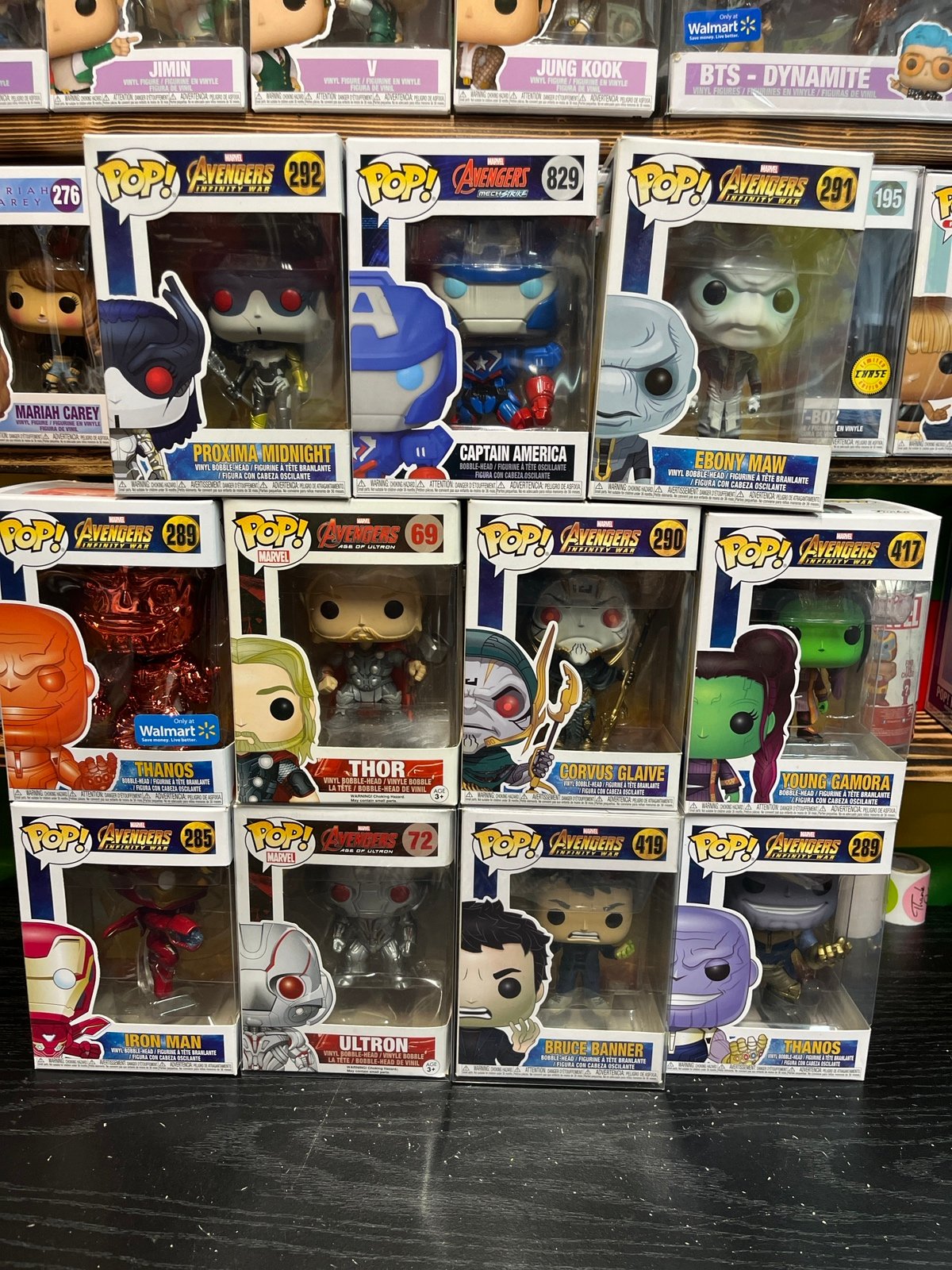 Funko Pop Marvel Avengers Assortment Lot of 11