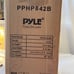 Pyle 8” wireless BT portable speaker PPHP842B with party lights