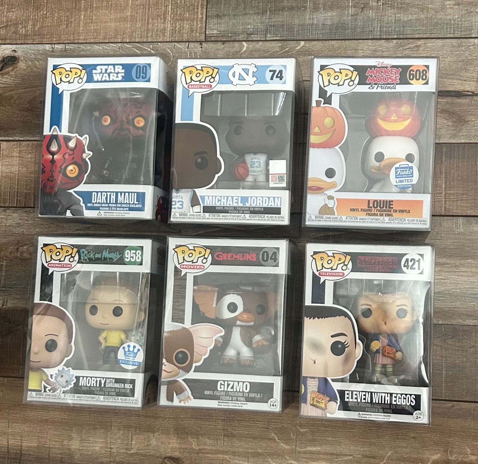 Funko Pop Bundle of 6