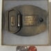 Vintage Metal Belt Buckle, Brass, Champlin Petroleum Company, Oil, Energy, Nice