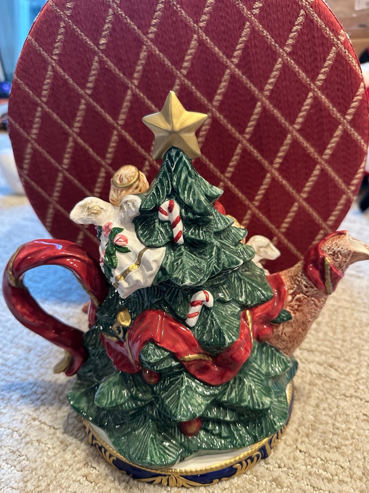 Fitz and Foyd Omnibus Christmas Teapot