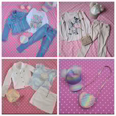 the childrens place girls huge lot of clothes! must see size M 7-8