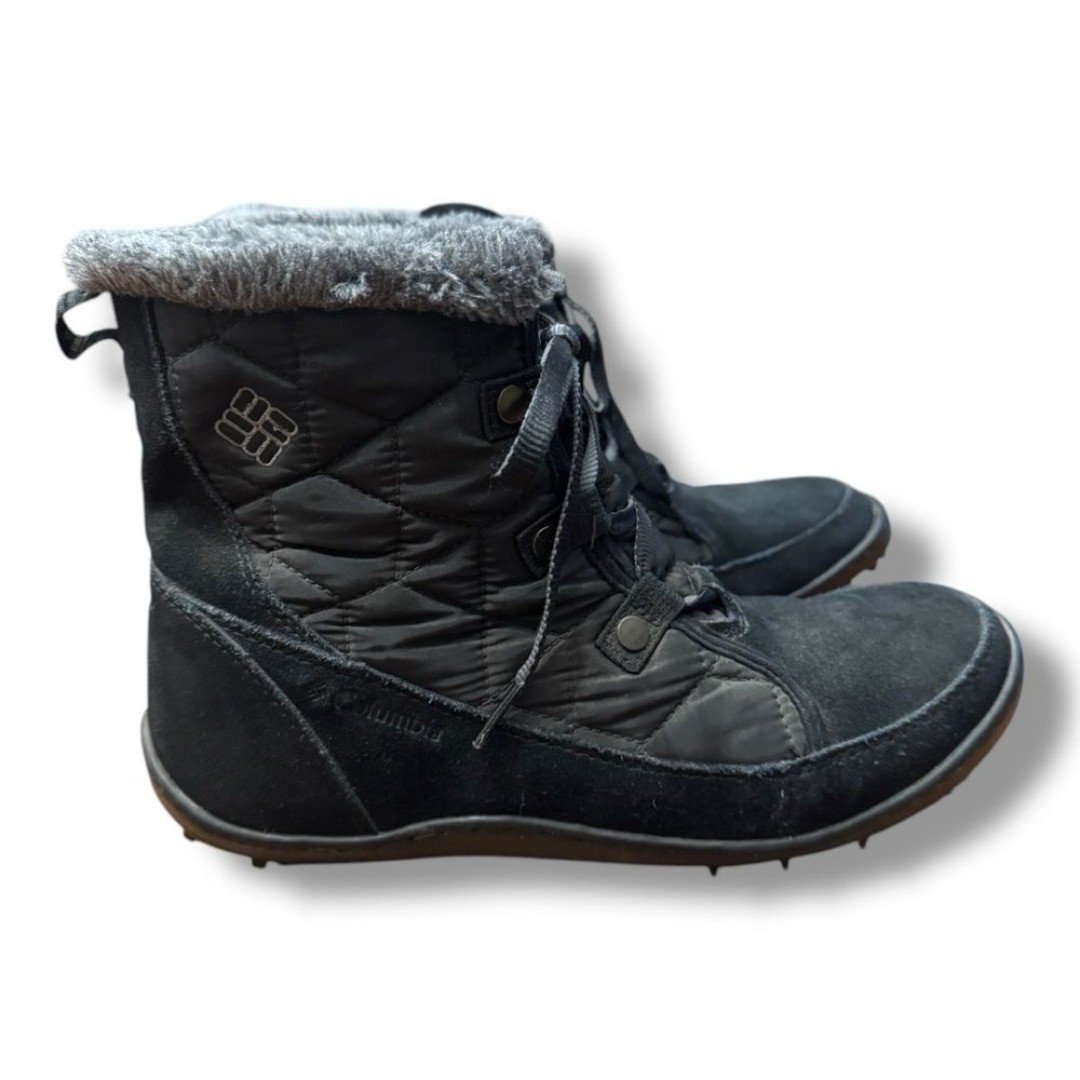 Columbia Minx Shorty Omni-Heat Waterproof Winter Boot BL1593-010 Black Women’s S