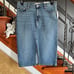 Lucky Brand Midi Denim Skirt