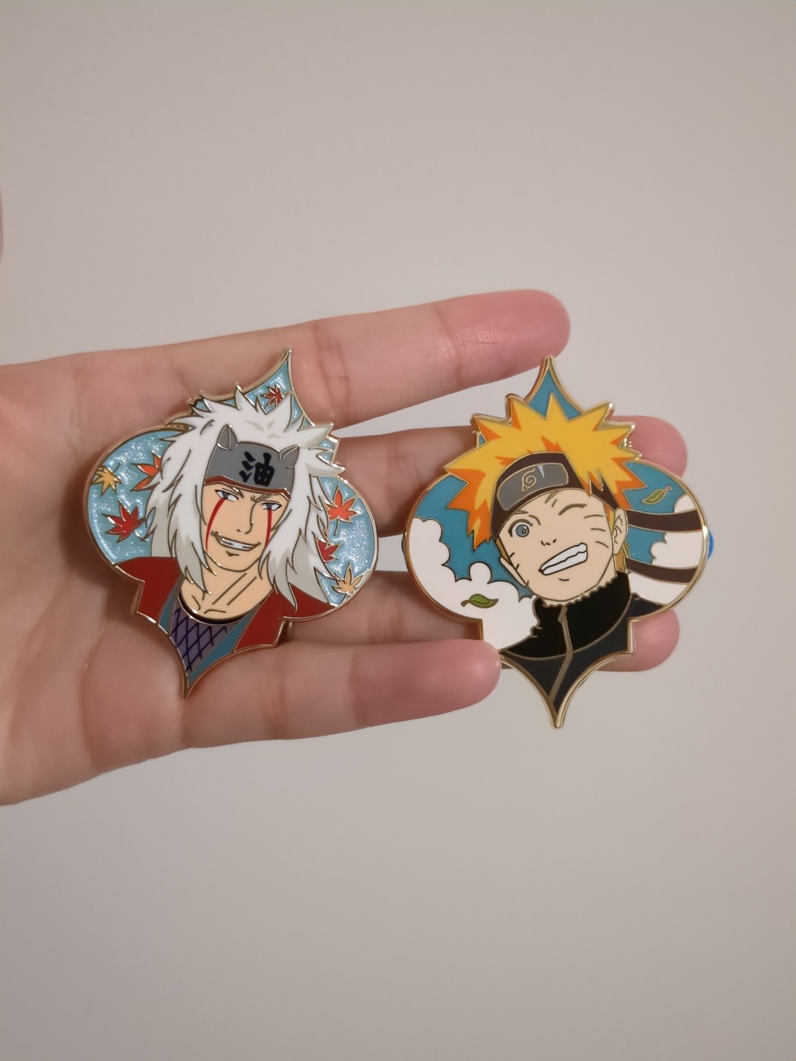 Naruto pin set of two