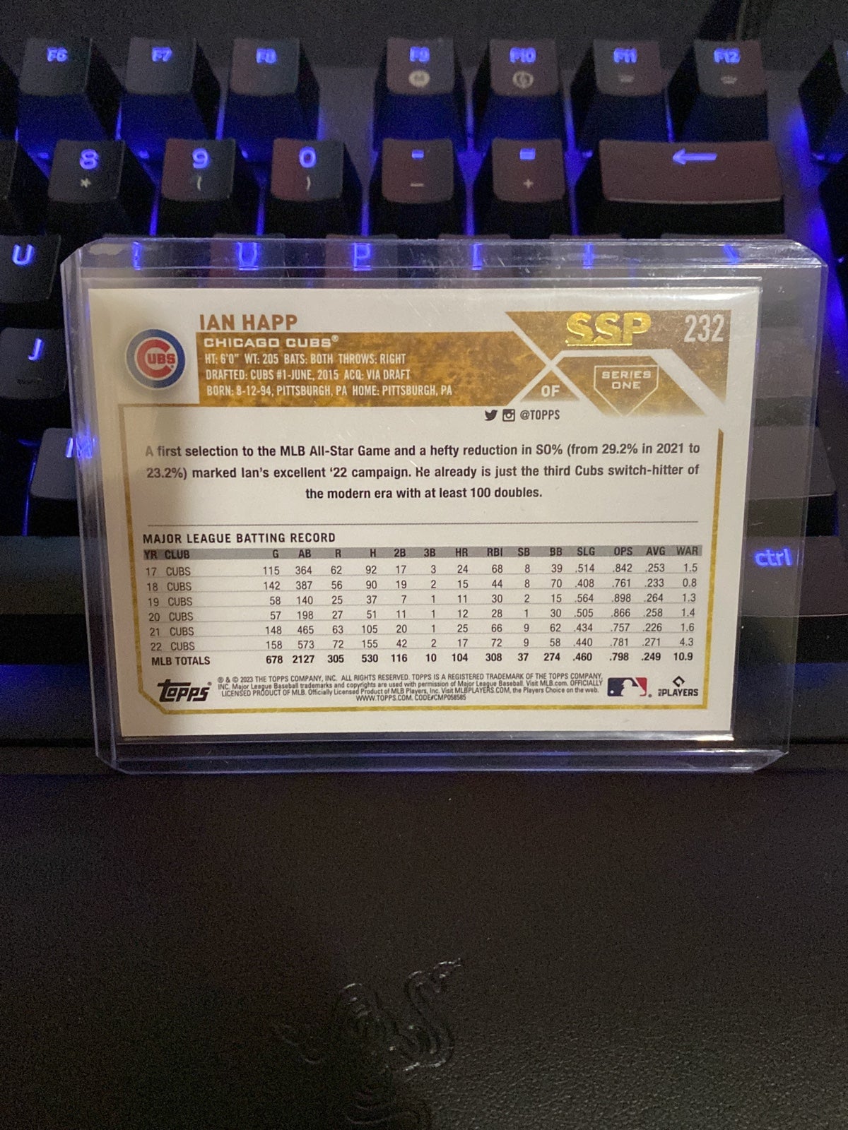 2023 Topps Ian Happ Golden on sale Mirror ssp