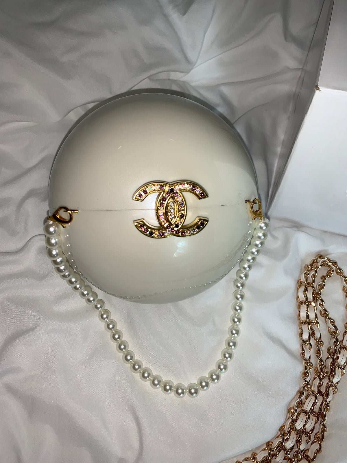 Chanel Pearl Crossbody Bags for Women Mercari