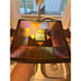 Barrett Studios Fused Art Glass Plate Artist Signed by Sharron Barrett 2006