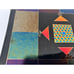 Barrett Studios Fused Art Glass Plate Artist Signed by Sharron Barrett 2006