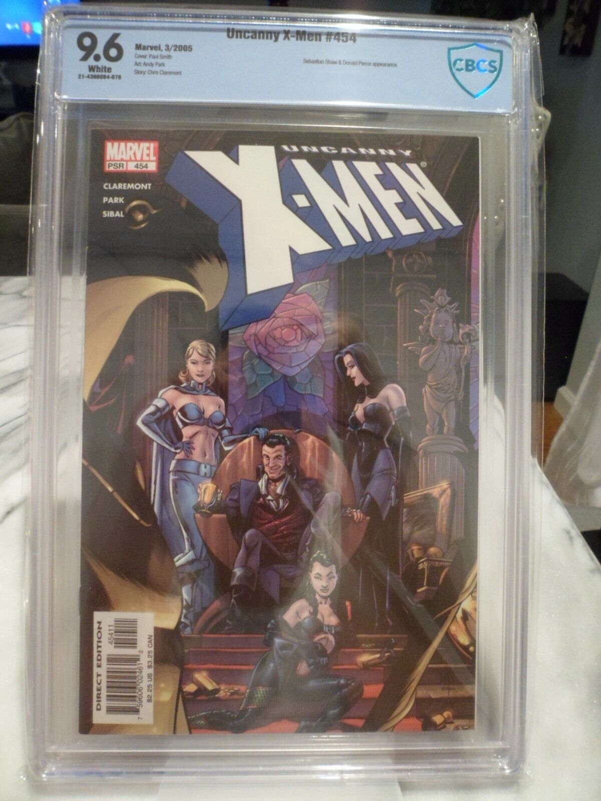Uncanny X-Men #454 CBCS 9.6 Marvel 2005 Shaw & Pierce appearance Non CGC