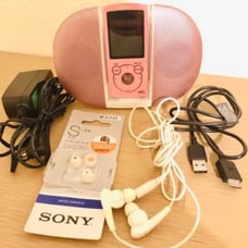 Pink Sony Walkman NW-S764 MP3 Player