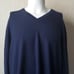 XL Brooks Brothers Extra Fine Merino Wool Crewneck Sweater navy blue