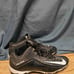 Nike Alpha Black White Swoosh Logo Lace Up Football Cleats US 9.5 UK 8.5 EUR 43