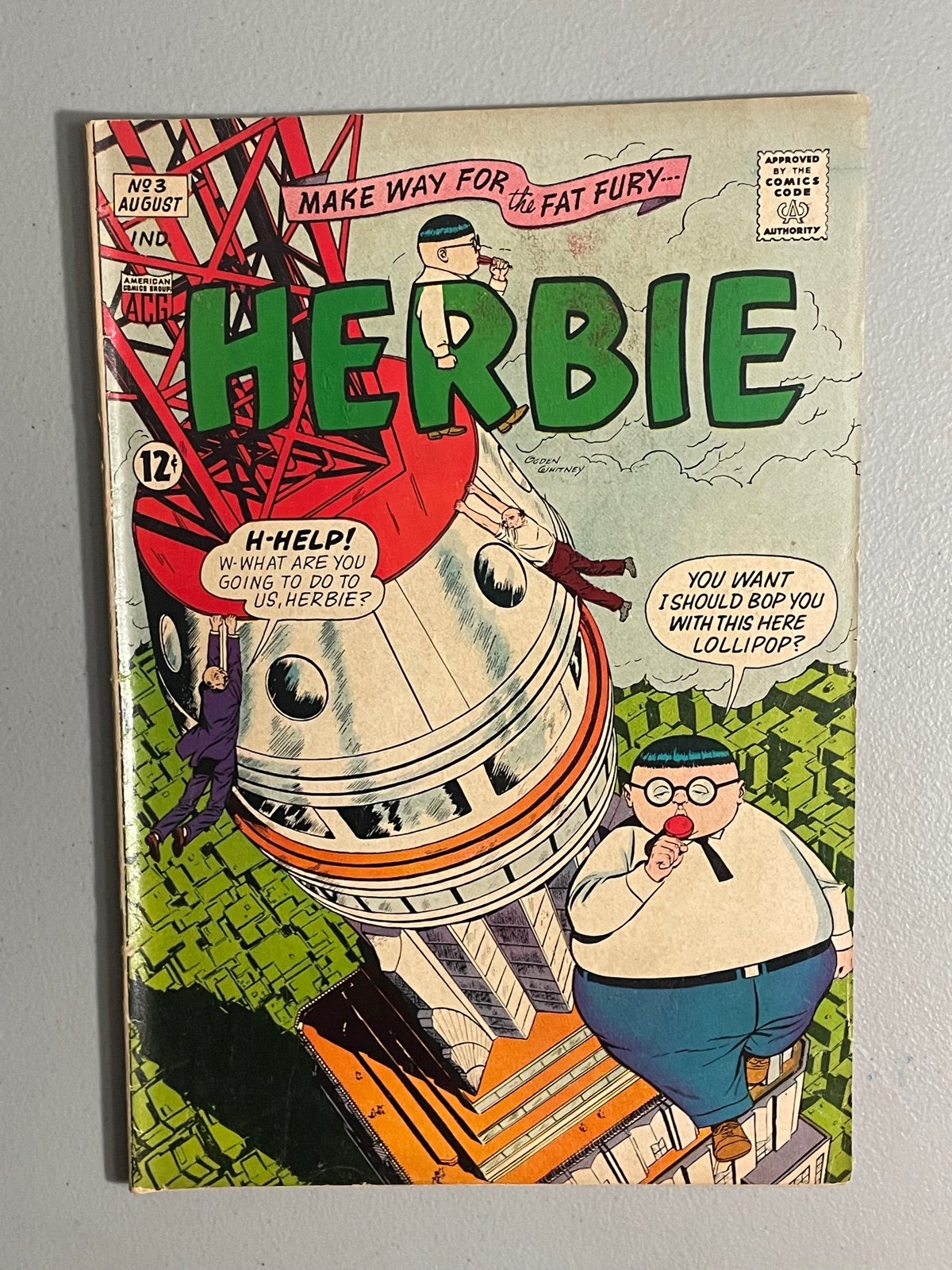 Herbie # 3 (American Comics Group, 1964)