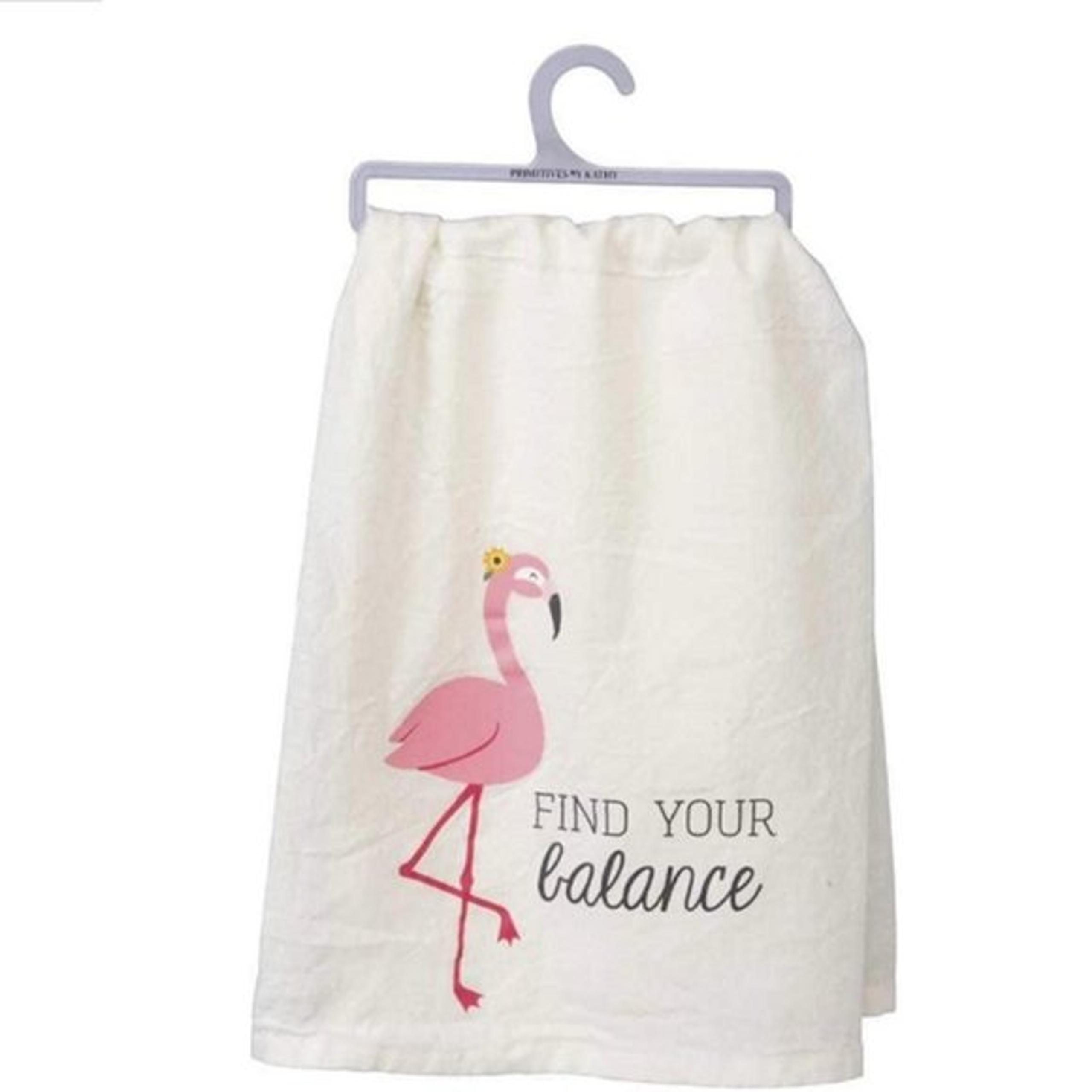Primitives by Kathy Kitchen Towel - Find Your Balance