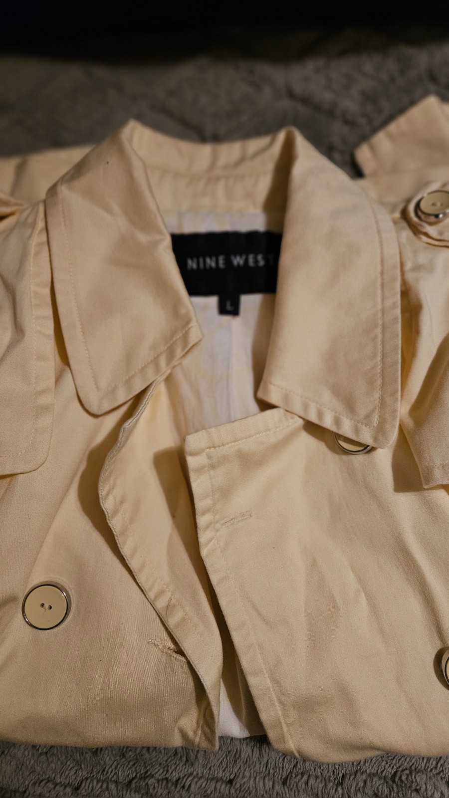 Nine West Short Trench Coat