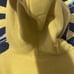 Lucky and Blessed L&B Yellow Pullover Hoodie Rainbow Mens/Womens Large
