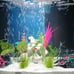 SLOCME Aquarium Shipwreck Decorations - Air Bubbler Sunken Ship Ornament