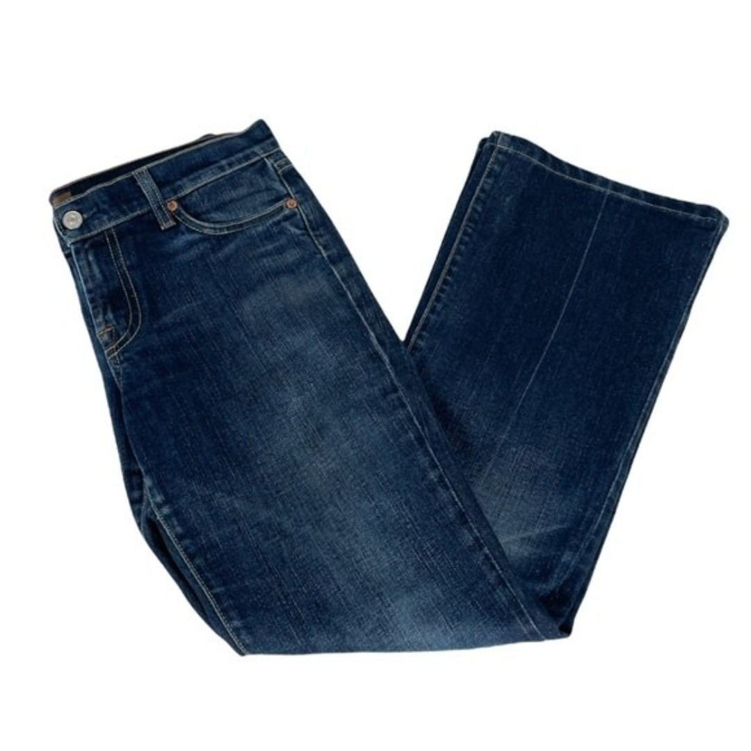 7 For All Mankind Flare Jeans Dark Blue Size 29
