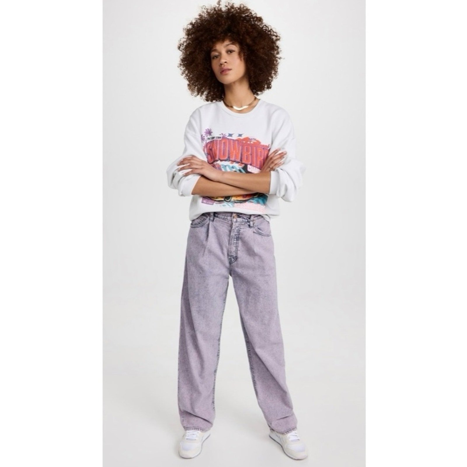 NEW Mother SNACKS The Pleated Fun Dip Puddle Jeans