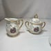 Vintage 24k Gold Edged Bavarian Courting Couple Porcelain China Tea Coffee Set