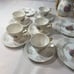 Vintage 24k Gold Edged Bavarian Courting Couple Porcelain China Tea Coffee Set