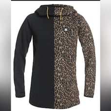 DC Shoe Company Leopard Salem Technical Fleece Hoodie