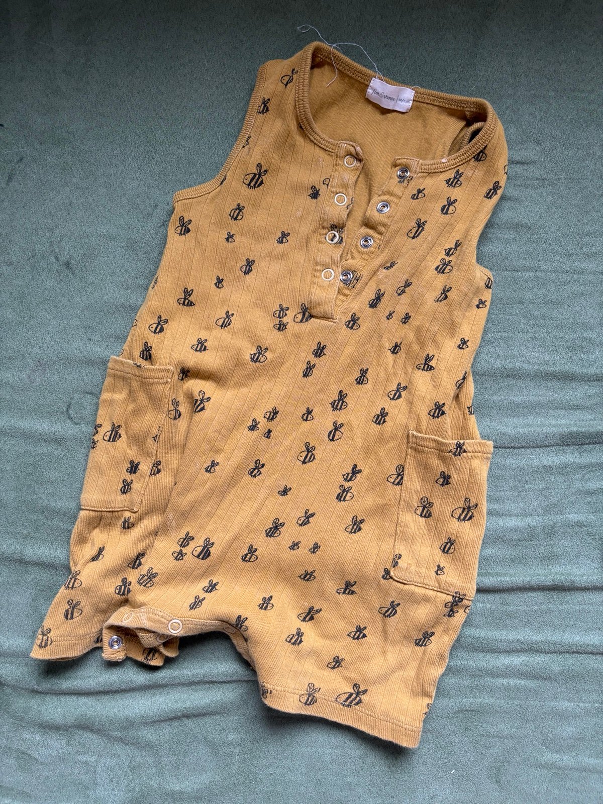 Fin and Vince OG bees romper