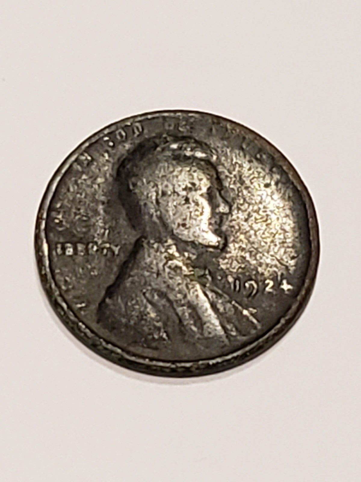 Underweight 1924 Lincoln Wheat Cent - No Mint Mark - Only 2.7 Grams - Rare Penny
