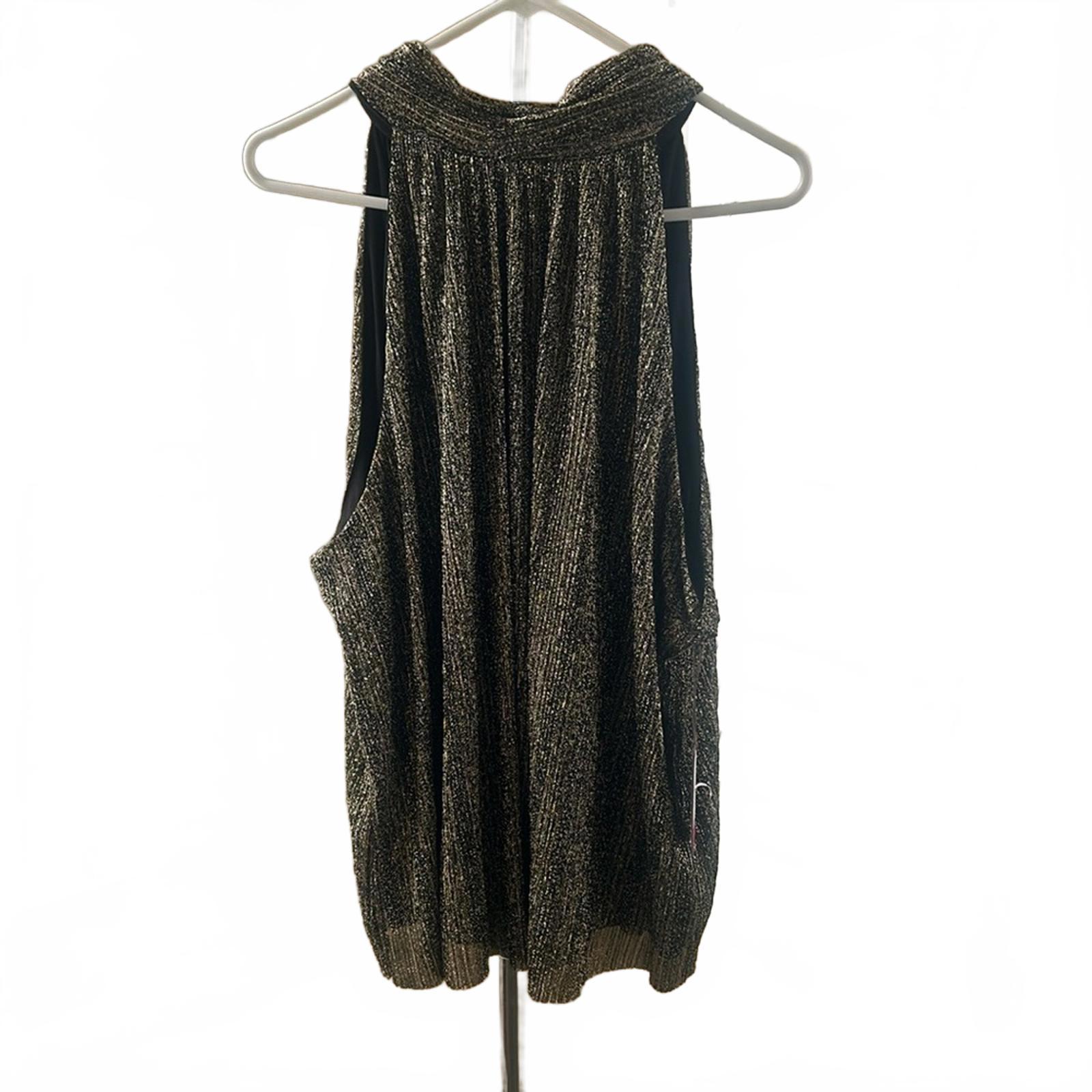 Vince Camuto Women's Glittery Halter Top