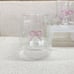 NEW Viral Pink Bow Coquette Stemless Wine Glass Set of 2