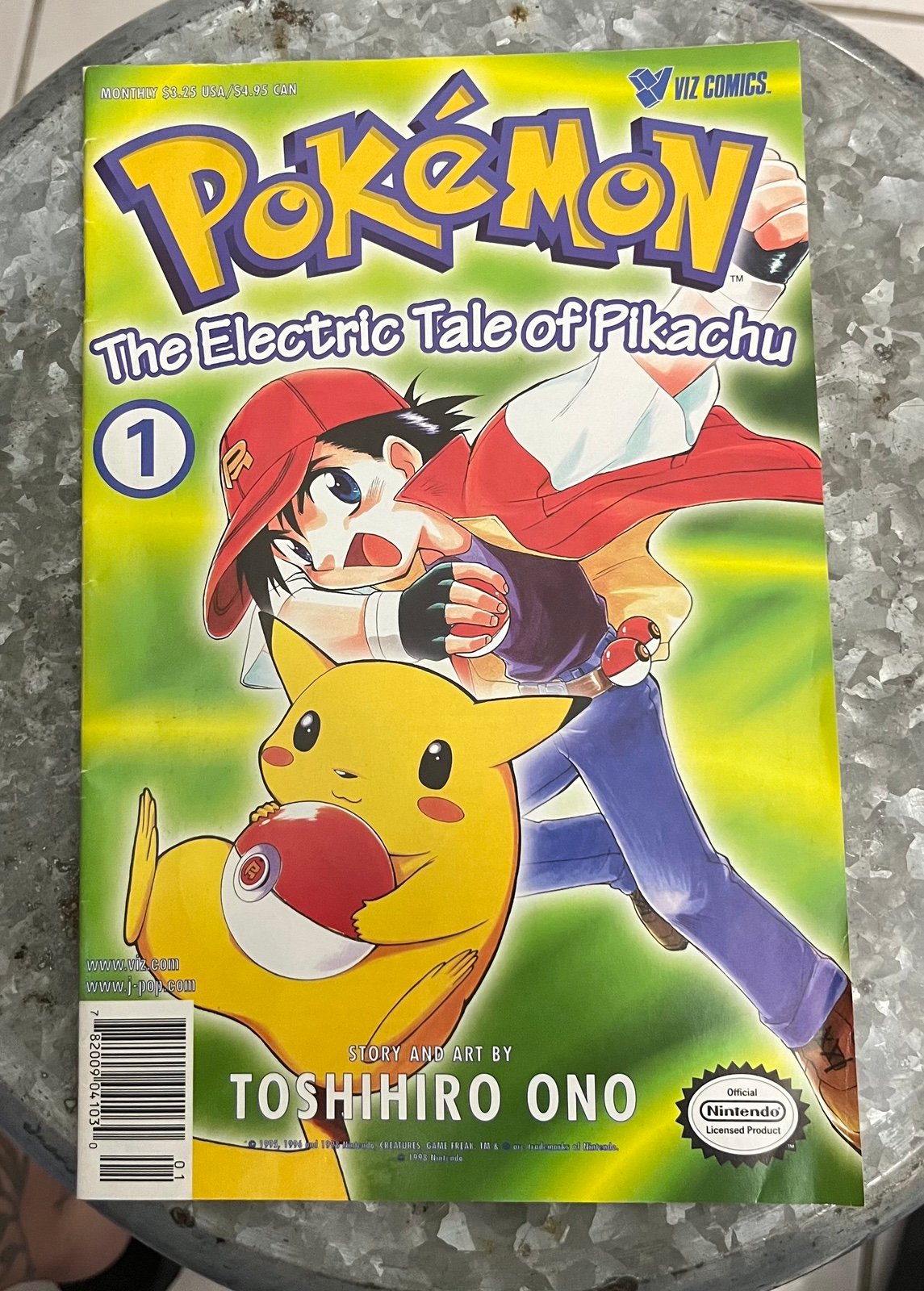 Pokémon Viz Comic #1 - The Electric Tale of Pikachu