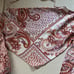 Cotton Candy LA paisley paterrn scarf top NWOT XS