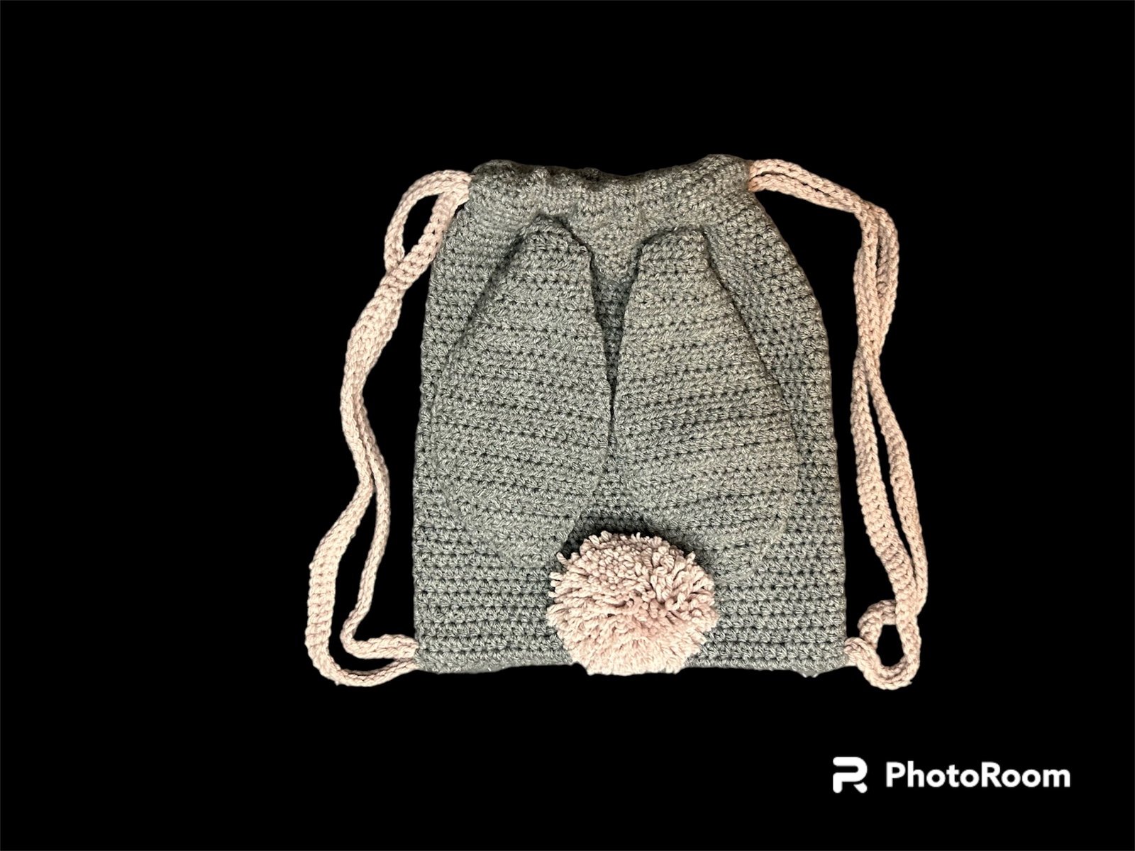 Crochet Bunny Ear Backpack