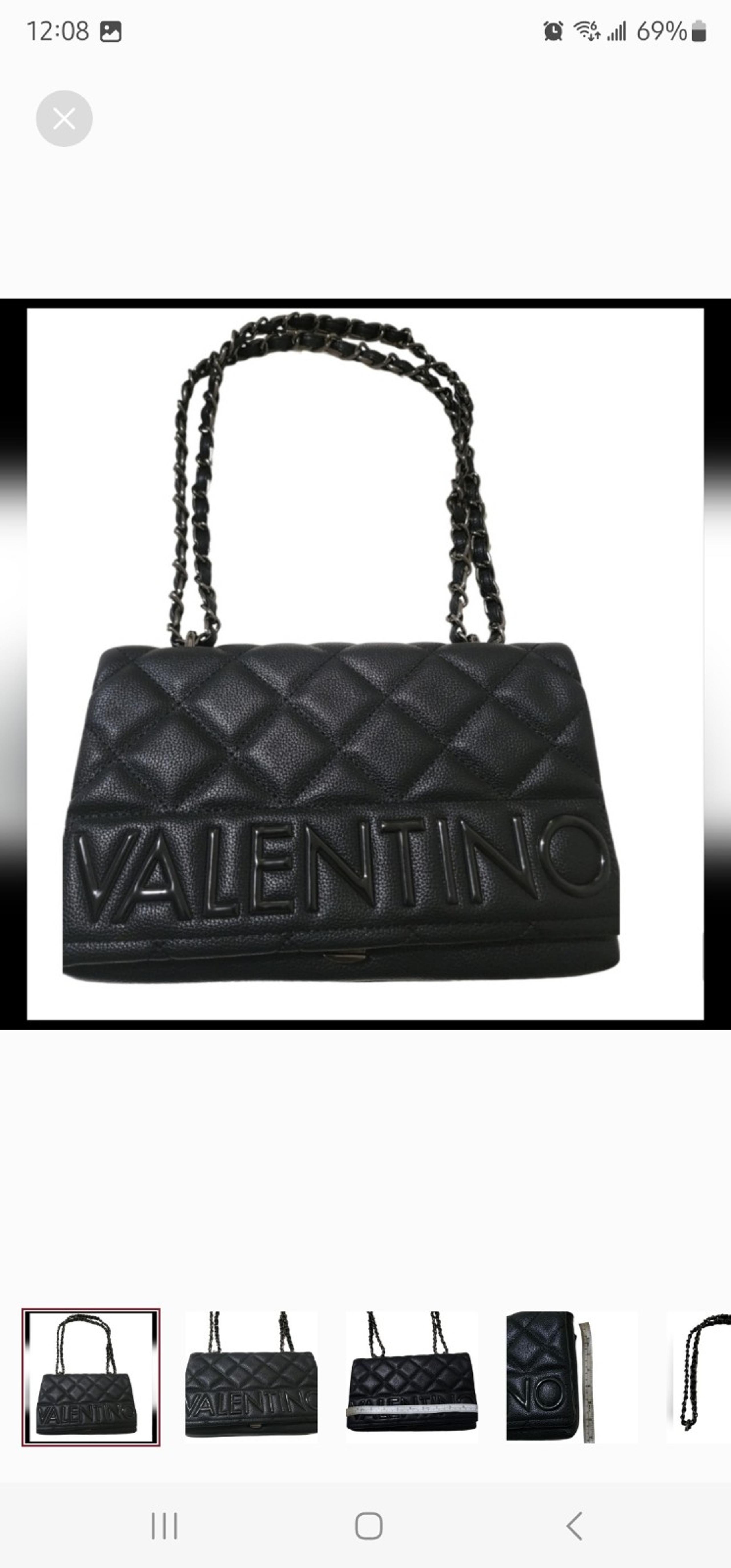 Valentino by Mario Licia Satchel black (PRE-LOVED)