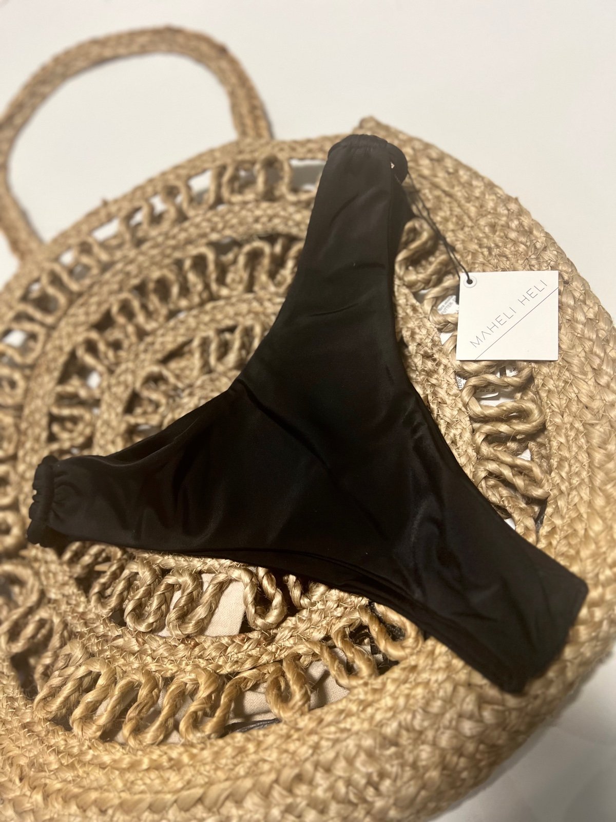 Maheli Heli Bikini Bottom (Black) NWT