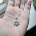 New Handmsade Solid 925 Sterling Silver Star of David Necklace