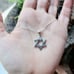 New Handmsade Solid 925 Sterling Silver Star of David Necklace