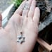 New Handmsade Solid 925 Sterling Silver Star of David Necklace
