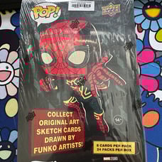 Funko Pop Upper Deck Marvel Trading cards sealed box 24 packs