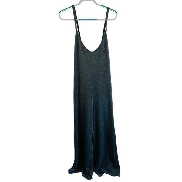 Fabletics Gray Lux Terry Jumpsuit NWT