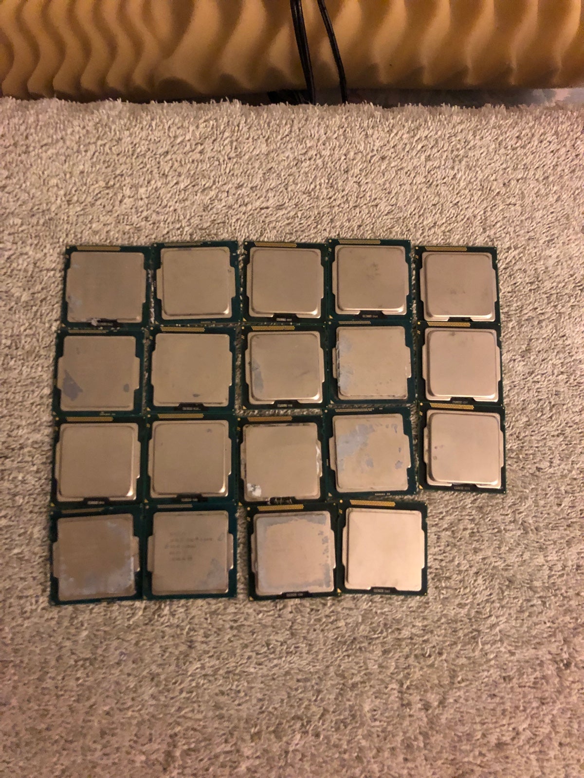 Lot Of 19 Intel CPU's i5 i3 See List In Descripton