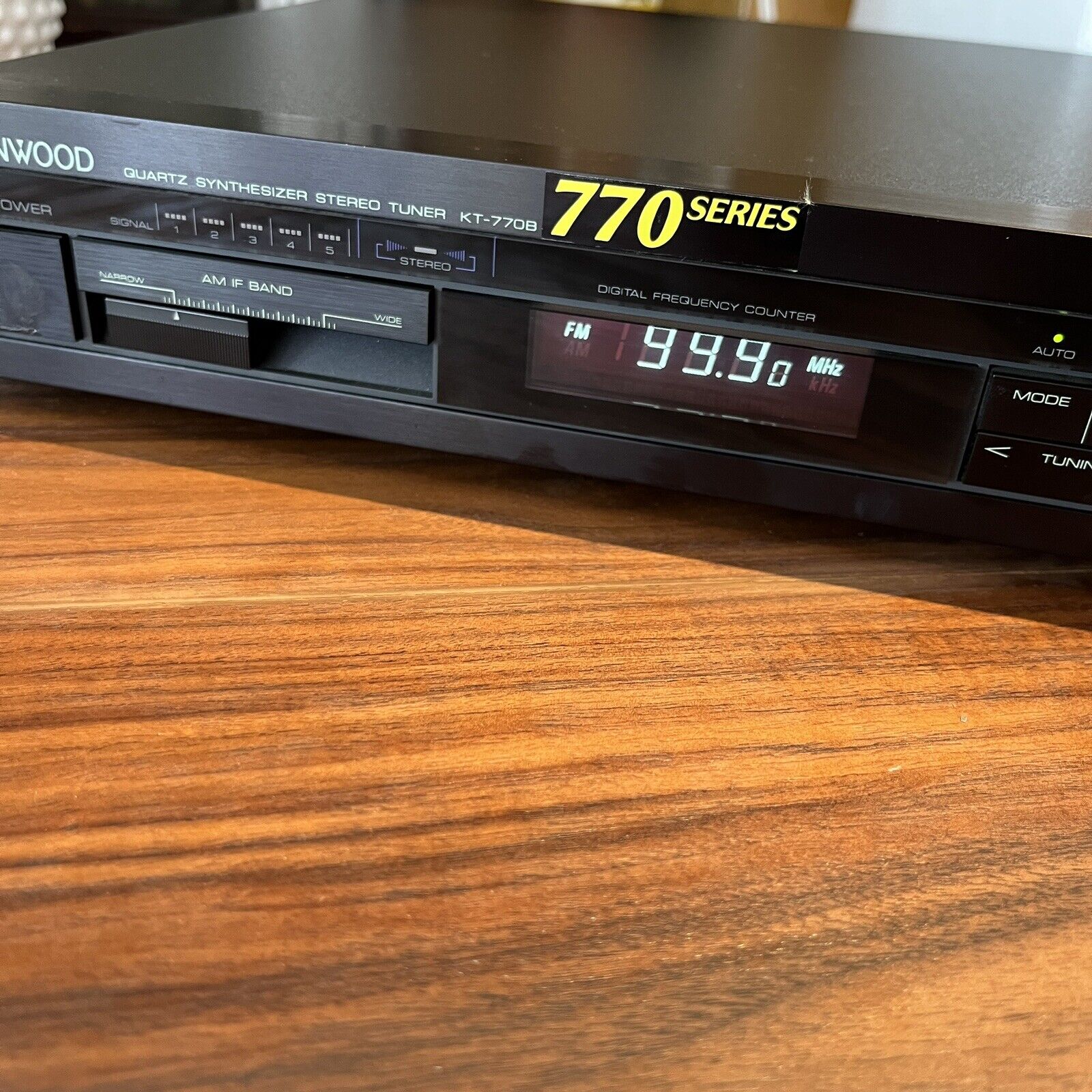 Kenwood 770 Series KT-770 Stereo AM/FM Tuner