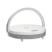 EZVALO Music Table Lamp with Wireless Charger, 4 in 1 Touch Bedside Lamp, Portab