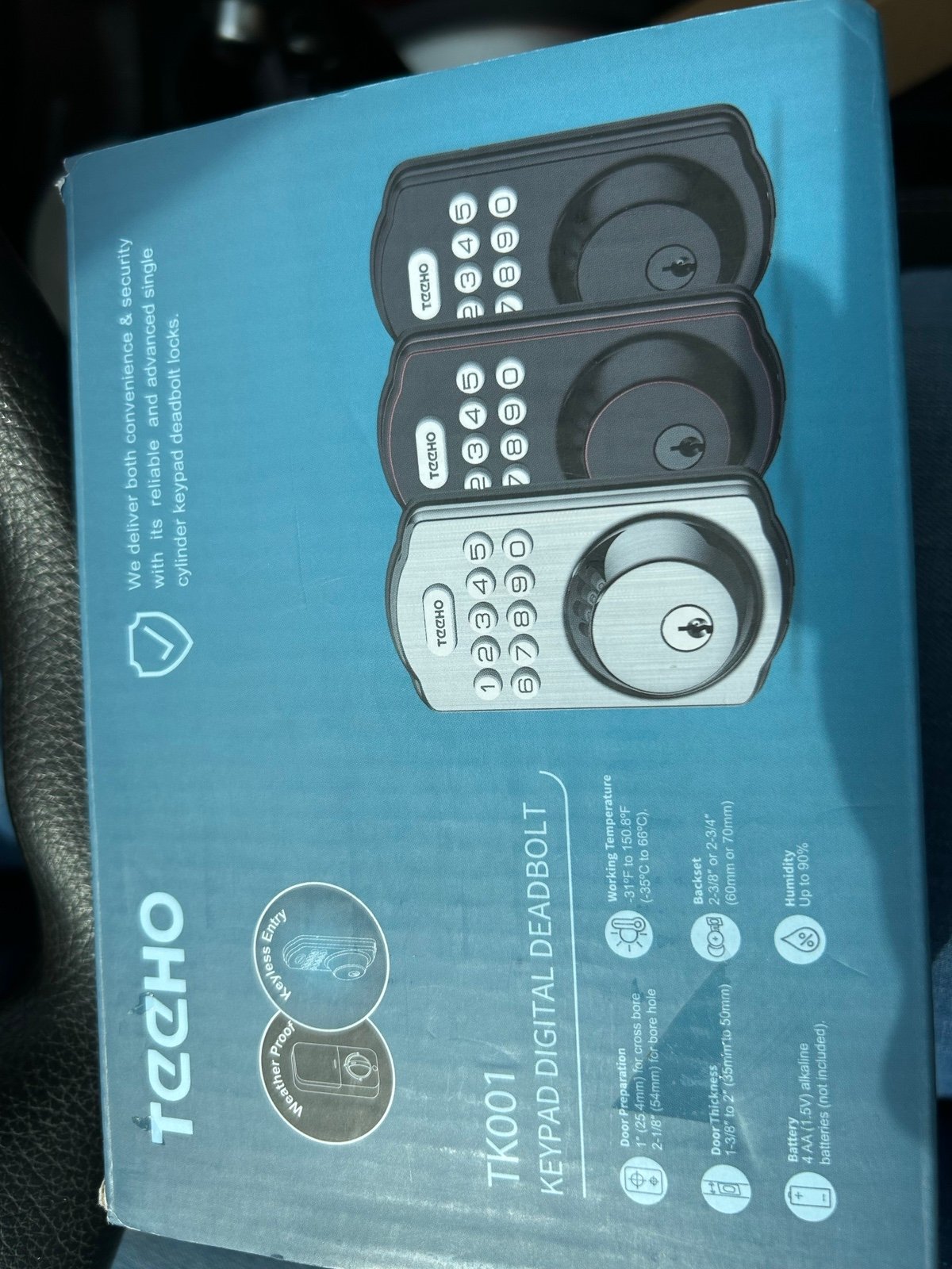 Keyless digital door lock